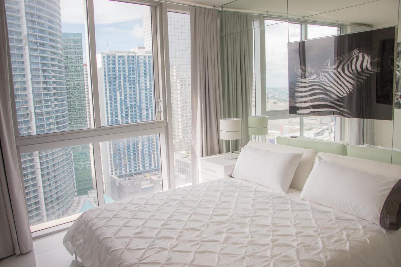 Luxury 5-Star Condo @37Th Floor In Icon Brickell 2B/2B Miami Luaran gambar