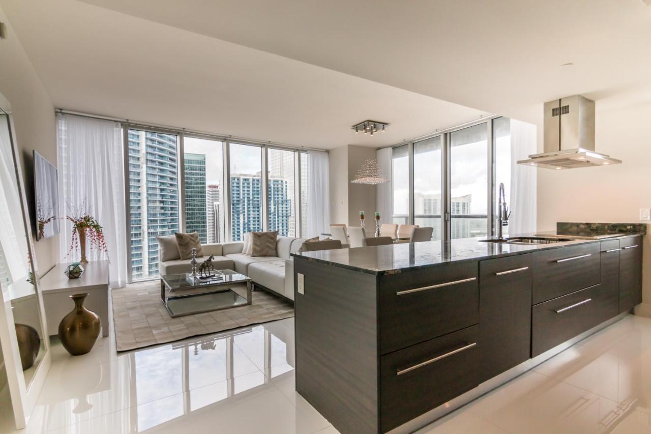 Luxury 5-Star Condo @37Th Floor In Icon Brickell 2B/2B Miami Luaran gambar